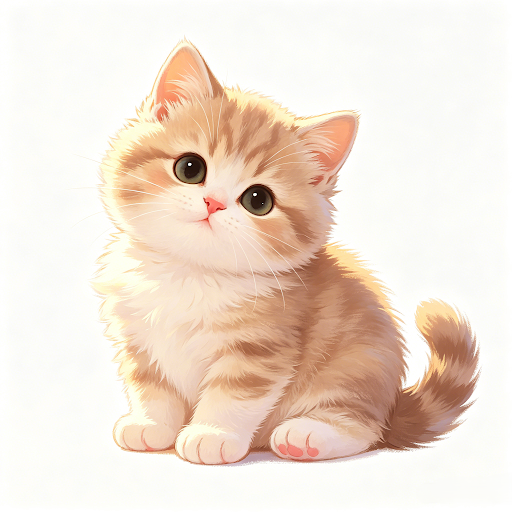 Cat pattern conversion visualization